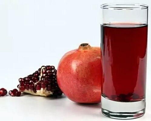 pomegranate juice for potency