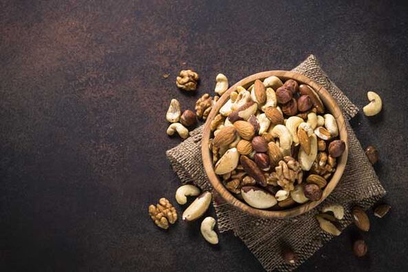An assortment of nuts in a man’s diet will effectively increase potency